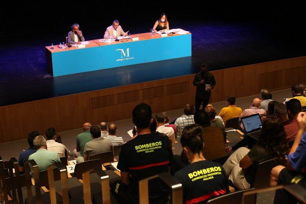 Acuerdo unánime para dar estabilidad laboral a la plantilla del Consorcio de Bomberos y reforzarla con 70 efectivos más
