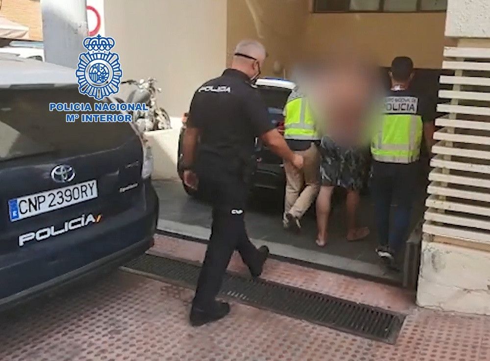 La Policía Nacional detiene en Fuengirola a un fugitivo reclamado por Italia por delitos de tenencia ilícita de explosivos