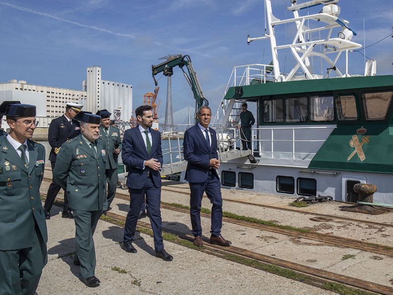 Comienza a funcionar en Cádiz el centro de formación del Servicio Marítimo de la Guardia Civil