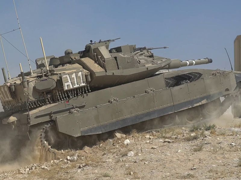Israel presenta su carro de combate de quinta generación de alta tecnología y sensores avanzados