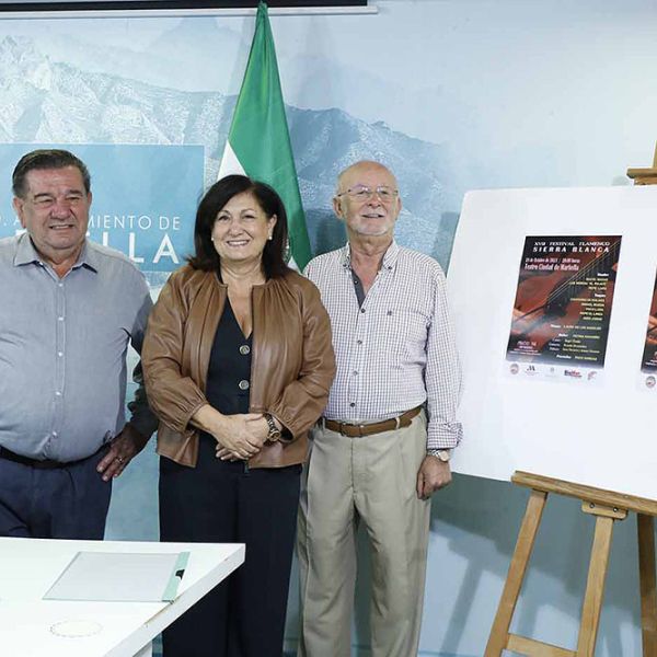 El Teatro Ciudad de Marbella albergará el próximo sábado 28 de octubre el XVII Festival Flamenco Sierra Blanca