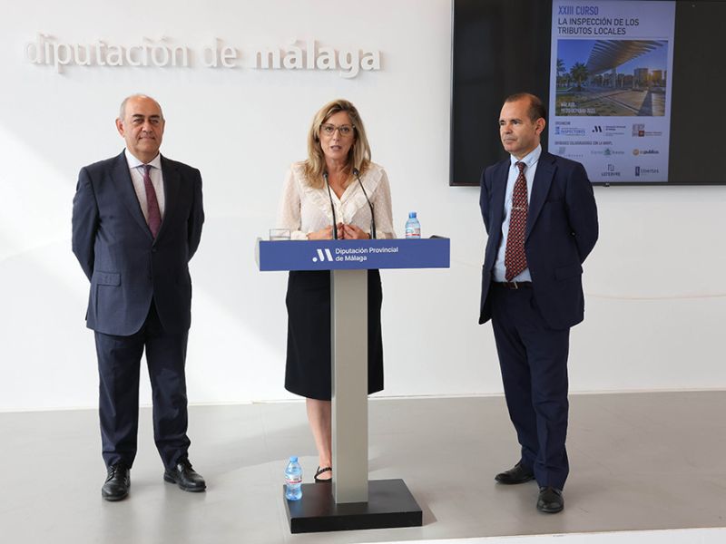 Inspectores de la Hacienda Local anuncian en la Diputación un Libro Blanco que aboga por una reforma fiscal integral de los tributos locales