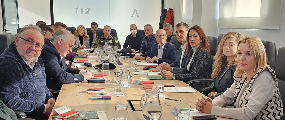 La delegada del Gobierno andaluz, Patricia Navarro, ha presidido hoy el Comité Asesor del Plan Infoca. / Del. Gob. Málaga