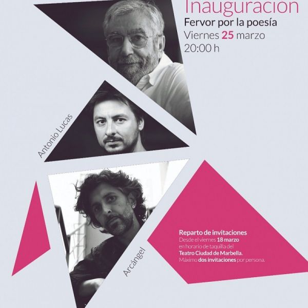 La quinta edición de Marpoética arranca mañana con Muñoz Molina y Arcángel y el reto de analizar lo poético desde una perspectiva multidisciplinar