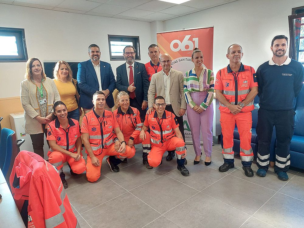 Salud pone en marcha una nueva base asistencial del 061 en Mijas
