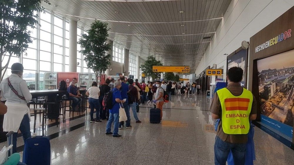 Regresan 2.000 turistas españoles en una operación de repatriación coordinada con otros países