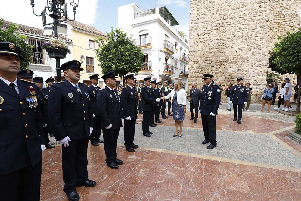 La Policía Local ha celebrado hoy su festividad