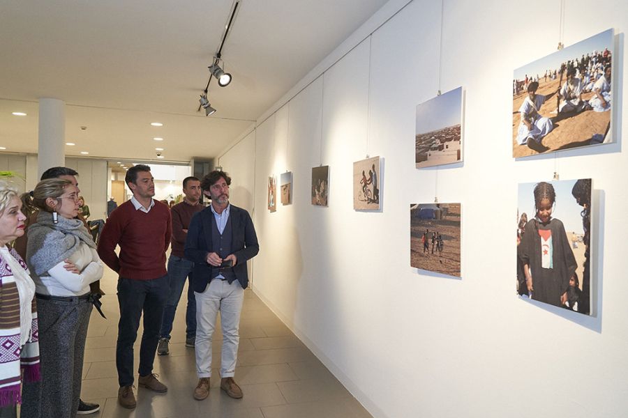 La Diputación acoge una exposición que refleja la situación actual del pueblo saharaui