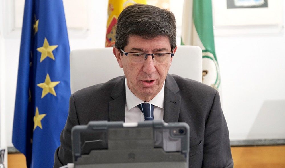 El vicepresidente andaluz asegura que el Gobierno ya está preparando a la autonomía para salir cuanto antes de esta crisis