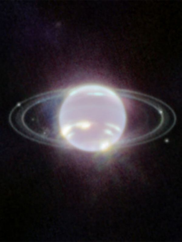 El telescopio espacial James Webb obtiene la imagen más clara de los anillos de Neptuno en décadas