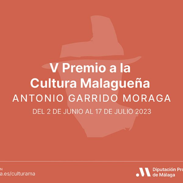 La Diputación convoca una nueva edición del Premio a la Cultura Malagueña Antonio Garrido Moraga
