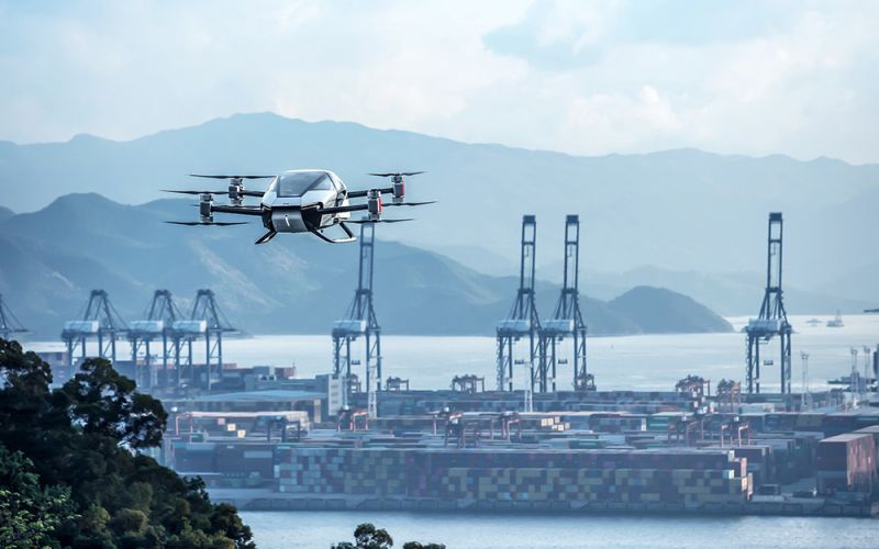 El prototipo chino de vehículo volador Xpeng X2 realiza un vuelo de 4 minutos