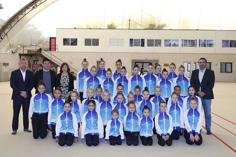 El Grand Prix Marbella acoge a las mejores gimnastas rítmicas internacionales