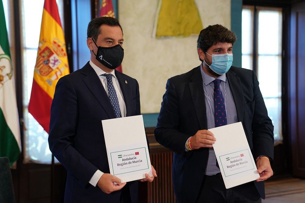 Andalucía y Murcia suman fuerzas en la demanda de un nuevo modelo de financiación autonómica