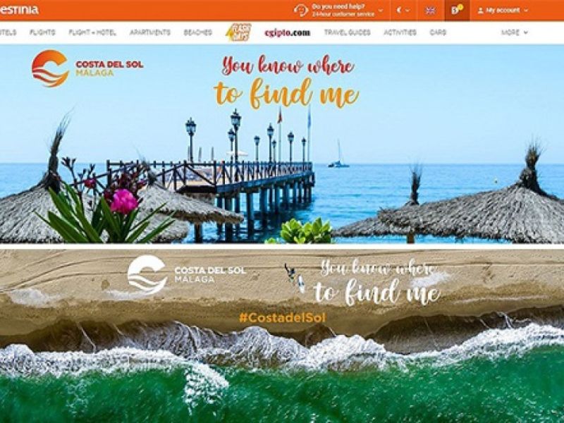 Turismo Costa del Sol se une a Destinia para incrementar las reservas desde Reino Unido