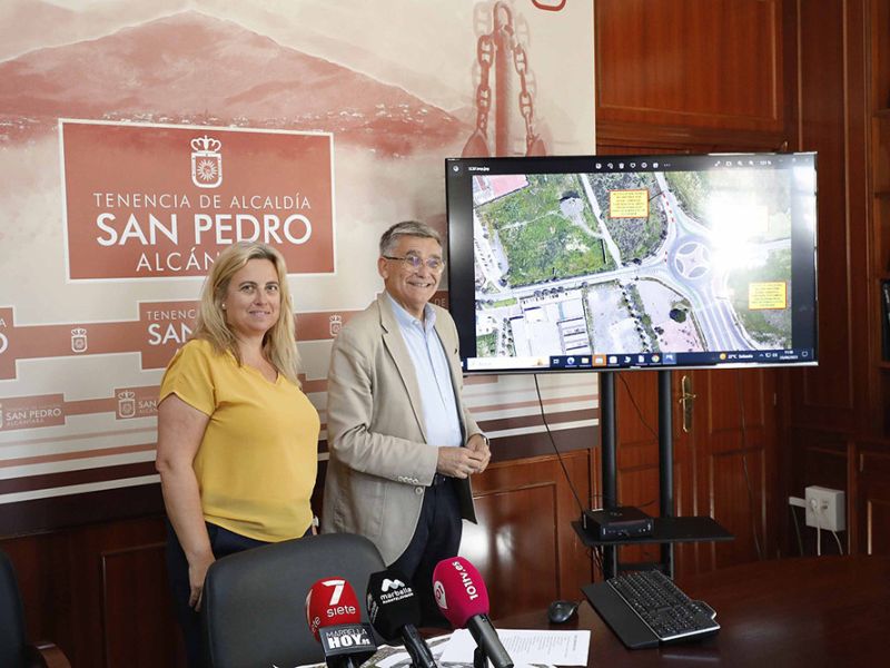 San Pedro Alcántara sumará 23.000 metros cuadrados de viales y 337 plazas de aparcamiento en la zona este con la urbanización de terrenos junto a la céntrica avenida Oriental