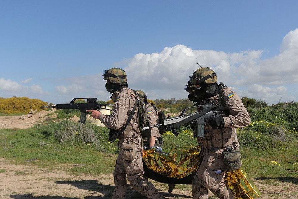 Más de dos mil militares ucranianos han sido instruidos en el Toledo Training Coordination Center