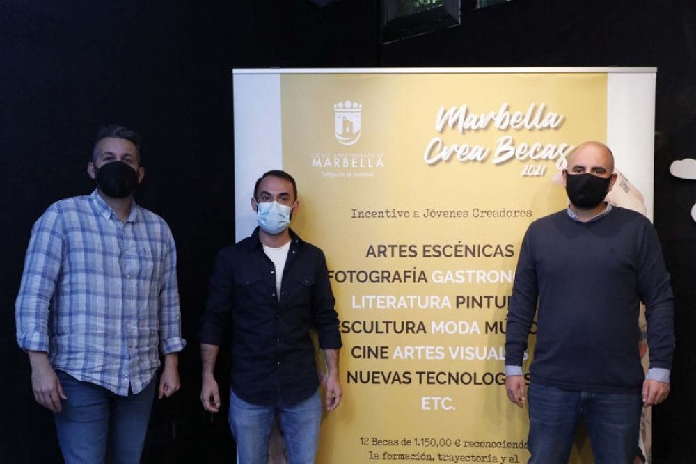 Las becas del programa Marbella Crea incrementan a una docena el número de ayudas y su cuantía total en más de un 30%