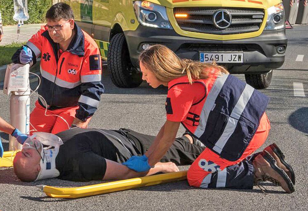 Los malagueños valoran con un 9,3 sobre 10 el servicio recibido por los equipos de emergencias 061 en 2022