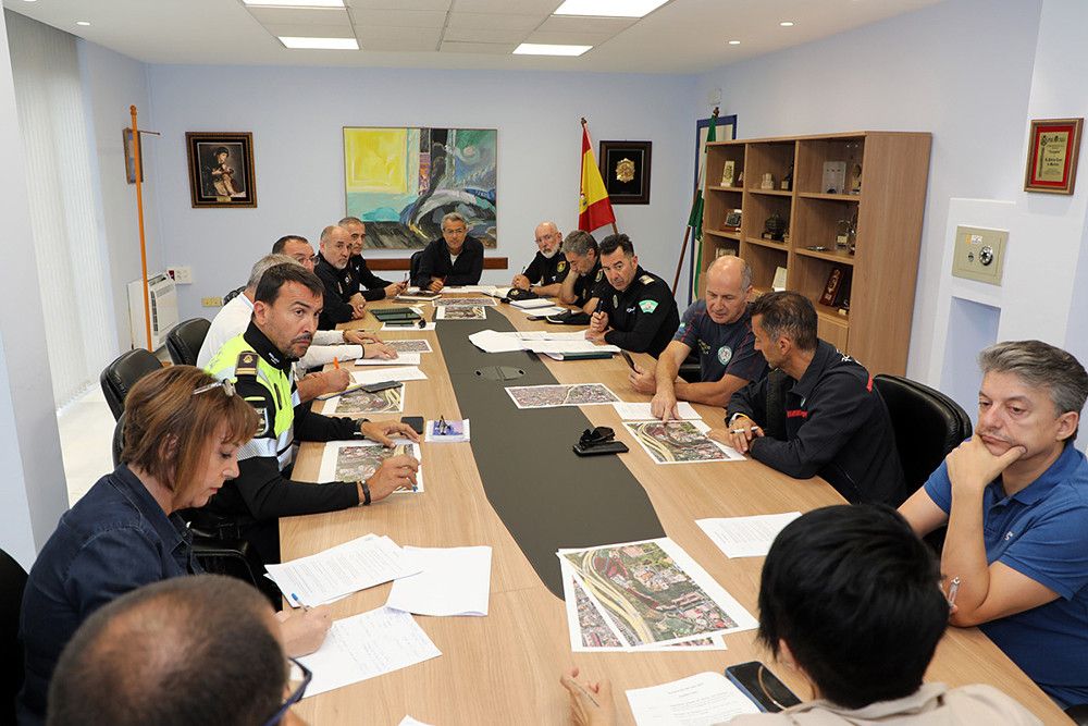 Más de medio millar de efectivos conformarán el dispositivo de seguridad de la Feria de Marbella