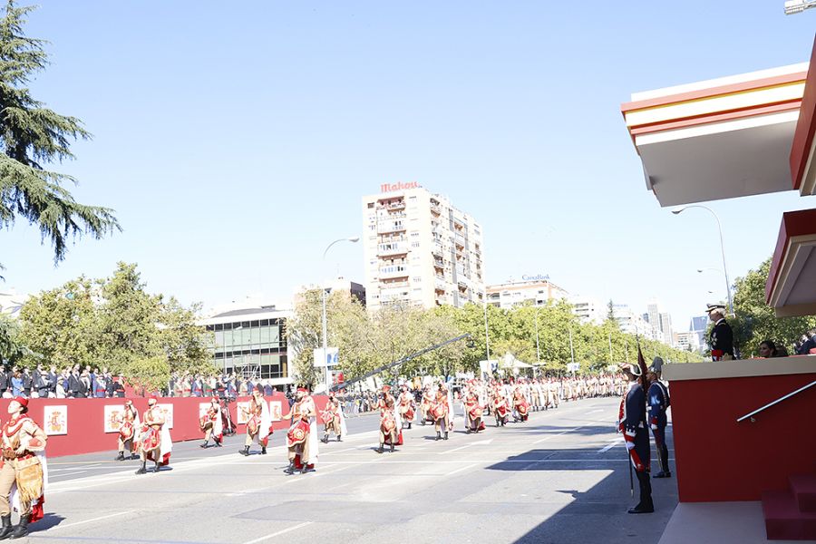 Los reyes han presidido el desfile por el Día de la Fiesta Nacional