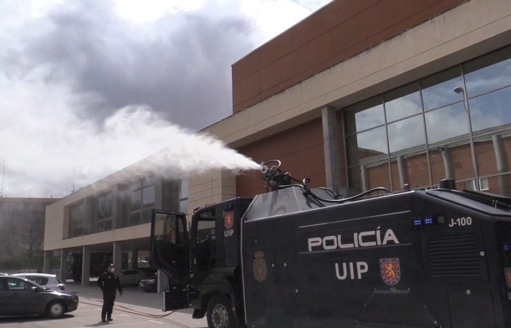 La Policía Nacional se dota de equipos de descontaminación masiva frente a agentes biológicos