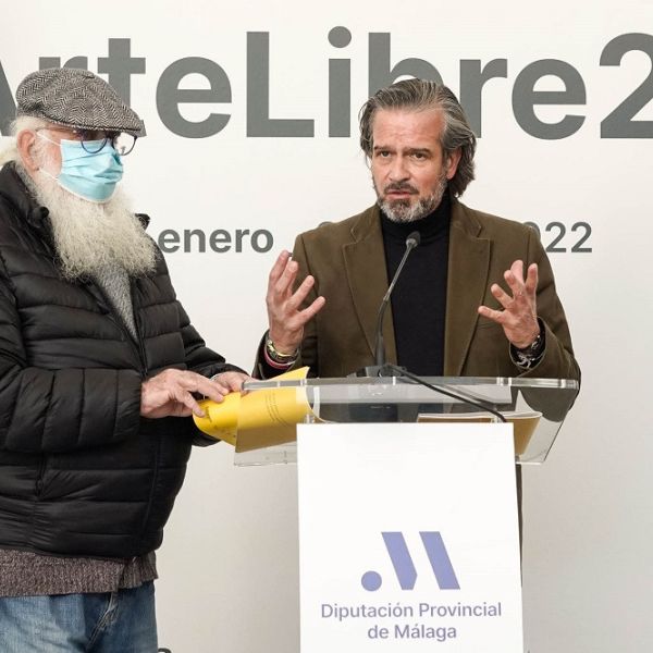 La Diputación acoge Presencias 53´, una exposición colectiva en la que participan medio centenar de artistas malagueños