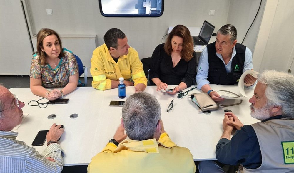 La Dirección de Extinción del Plan Infoca da por estabilizado el incendio de Pujerra y autoriza el regreso de los últimos vecinos desalojados