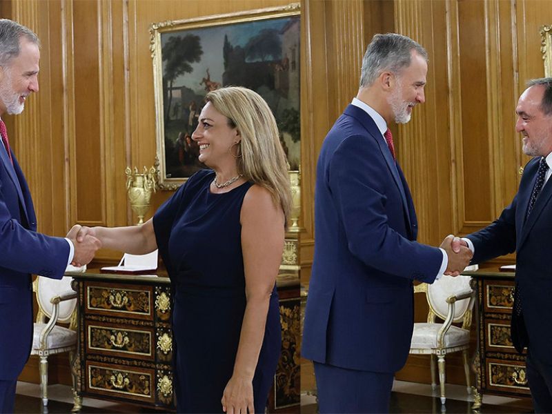 El rey comienza la ronda de contactos para designar candidato a la Presidencia del Gobierno