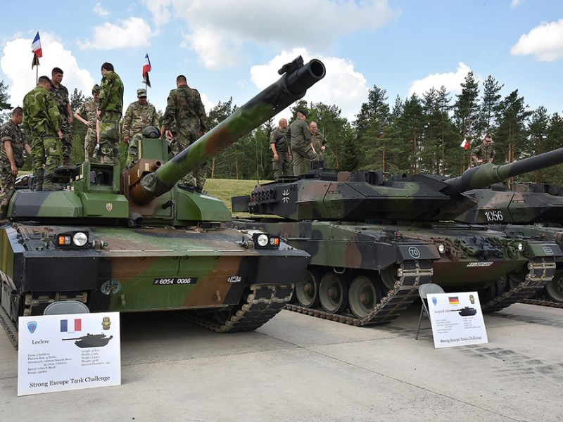 Alemania, Italia, Suecia y España desarrollarán conjuntamente un nuevo carro de combate