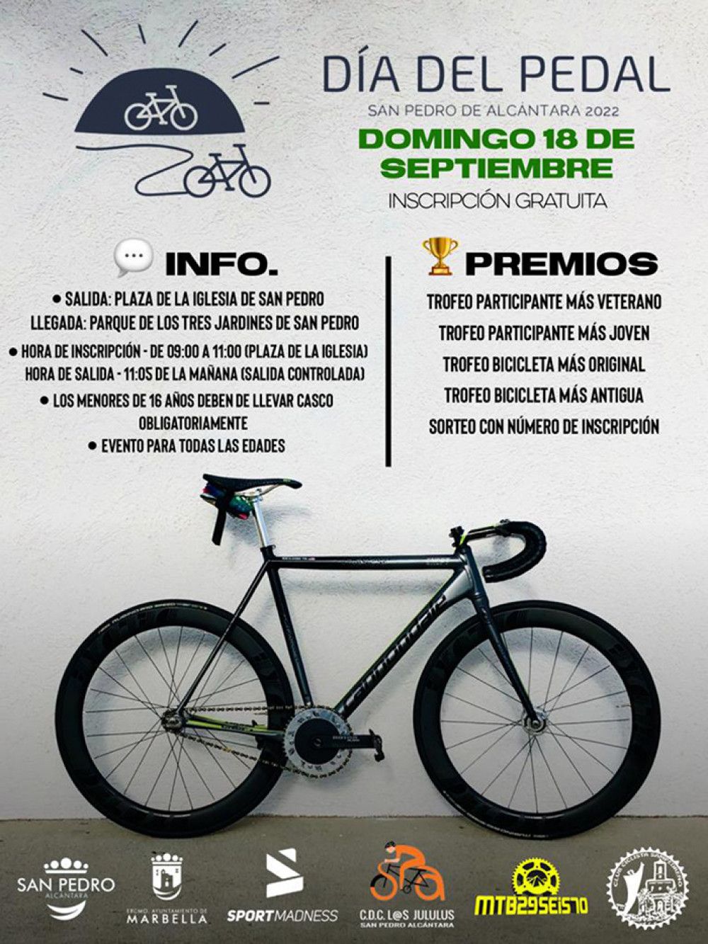 San Pedro Alcántara retomará el próximo domingo, 18 de septiembre, la celebración de su tradicional Día del Pedal tras dos años de parón por la pandemia
