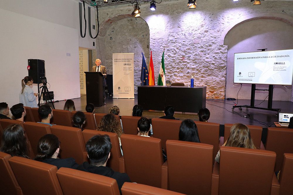 Marbella celebra unas jornadas de divulgación de los proyectos impulsados con fondos europeos para avanzar en el modelo de ciudad sostenible