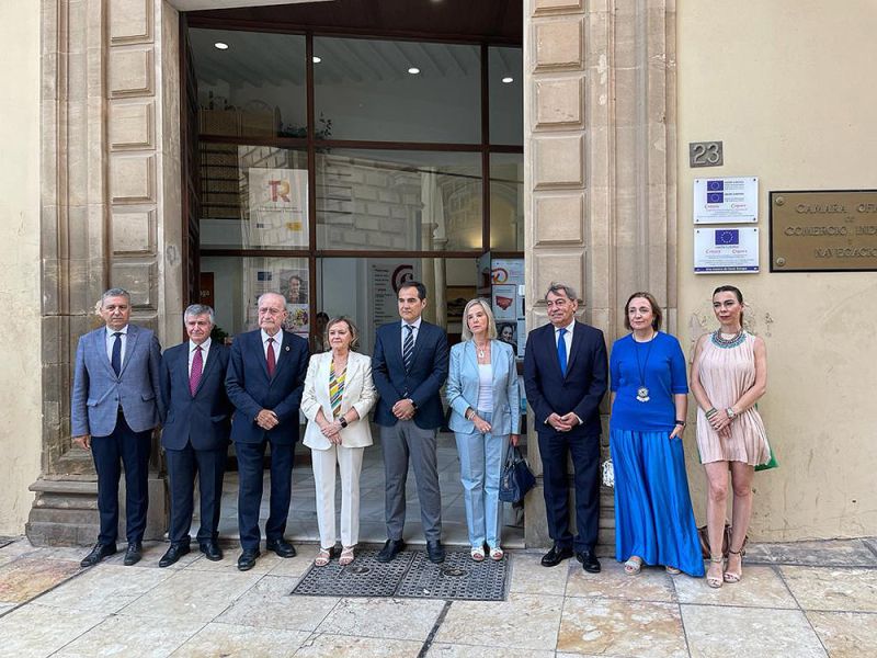 El consejero de Justicia participa en Málaga en la Junta Directiva de Fiscales Antidroga