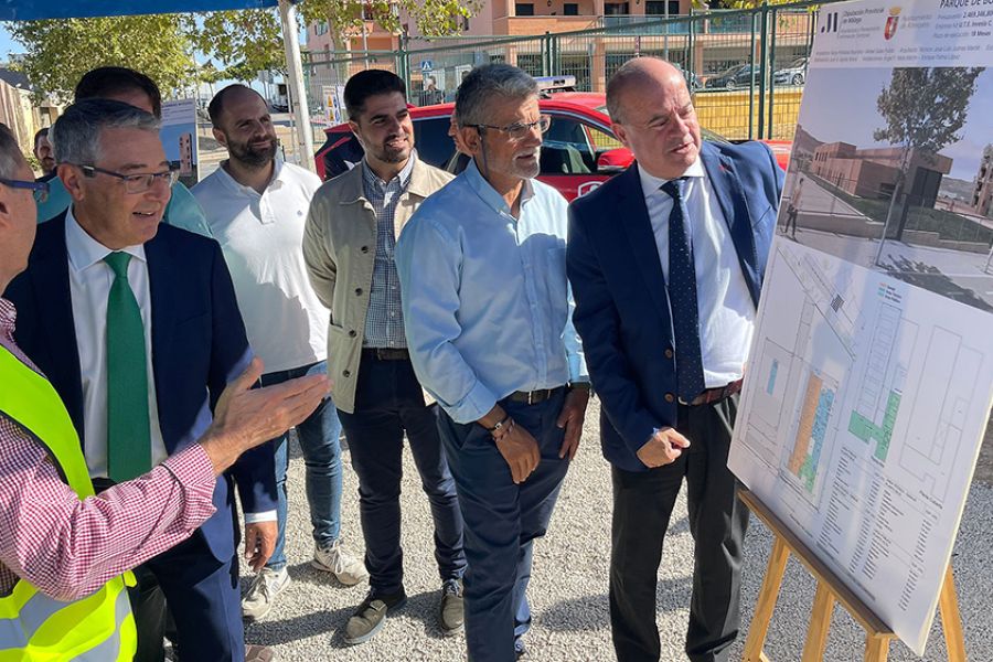 Comienzan las obras del nuevo parque de bomberos de Antequera con una inversión de la Diputación de 2,4 millones de euros