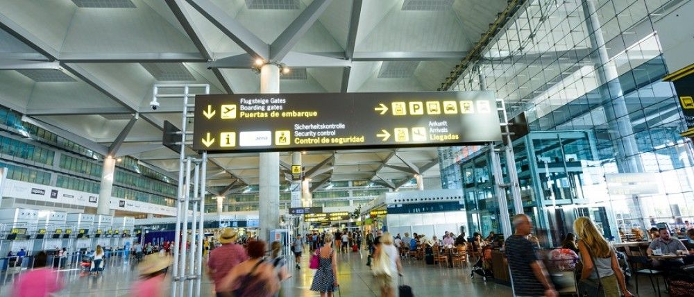 Aumentan un 523% las búsquedas de vuelos de turistas españoles al aeropuerto de Málaga durante la semana del 9 al 15 de junio con respecto a la semana anterior