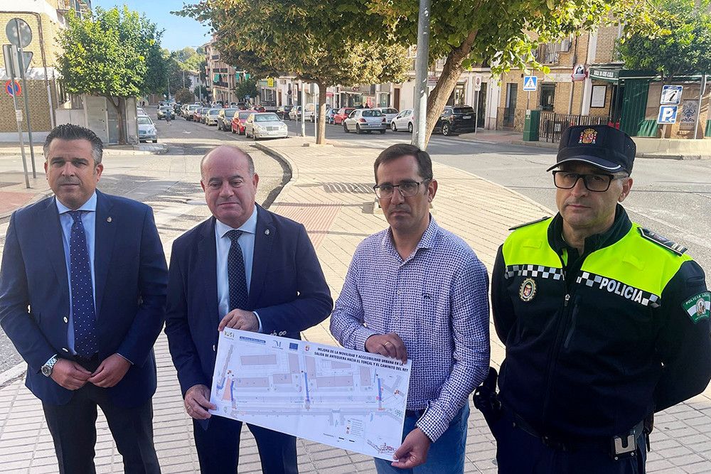 Las obras de mejora en la avenida de La Legión de Antequera, que financia la Diputación, comenzarán la semana próxima