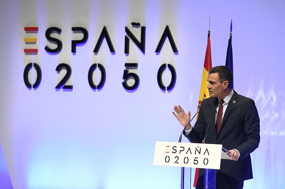 Pedro Sánchez presenta "España 2050", otro plan para solucionarlo todo sin concretar cómo va a hacerlo