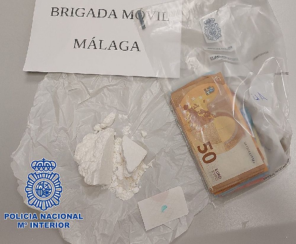 La Policía Nacional detiene a un hombre con 100 gramos de cocaína a bordo del Cercanías Málaga-Fuengirola