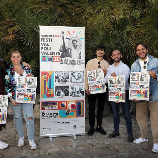 La plaza de la Ermita del Calvario albergará el 6 de mayo la tercera edición del Festival Polivalente Marbella con la participación de una veintena de artistas