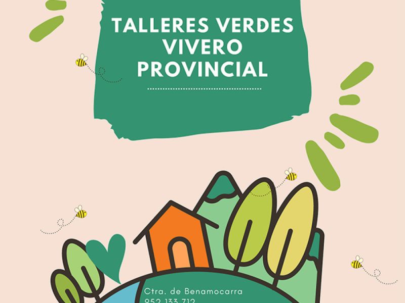 La Diputación abre las inscripciones a los Talleres verdes’ para escolares en el Vivero Provincial