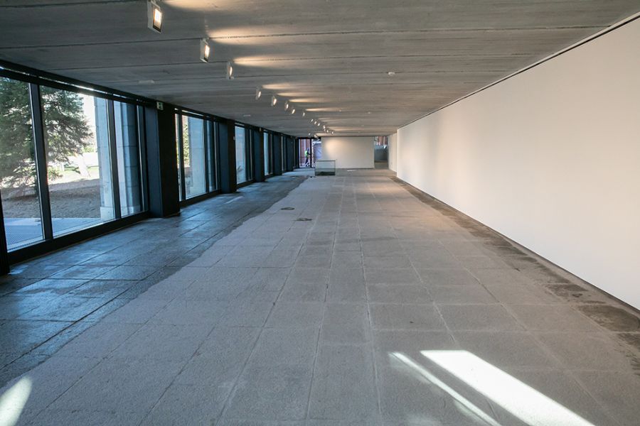 Terminada la remodelación de la sala de exposiciones de la Arquería de Nuevos Ministerios en Madrid