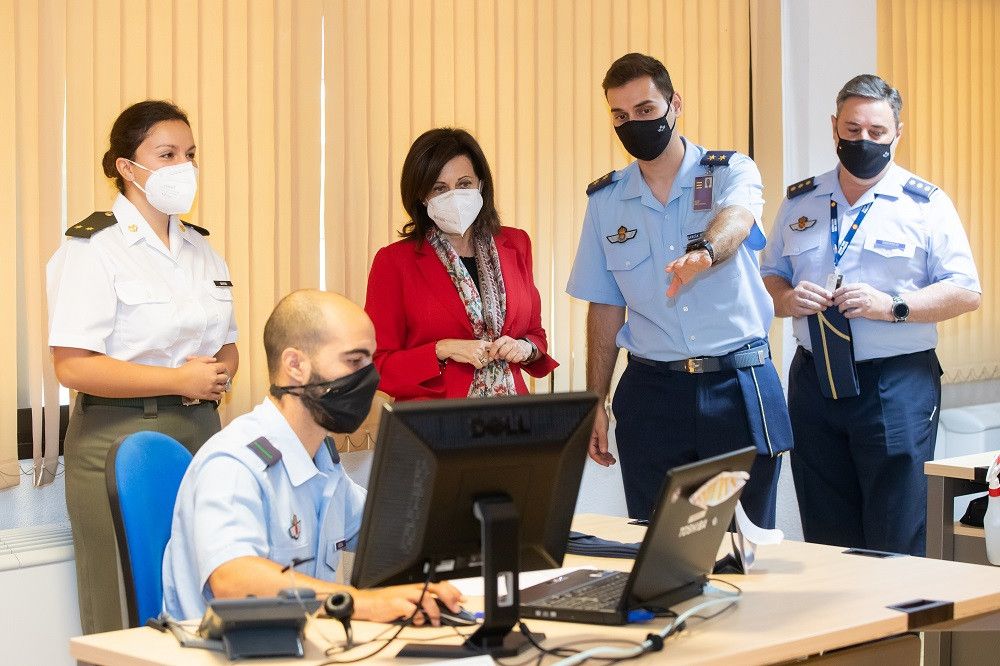 Los rastreadores militares de la Base Aérea de Torrejón han realizado 75.000 llamadas durante la pandemia