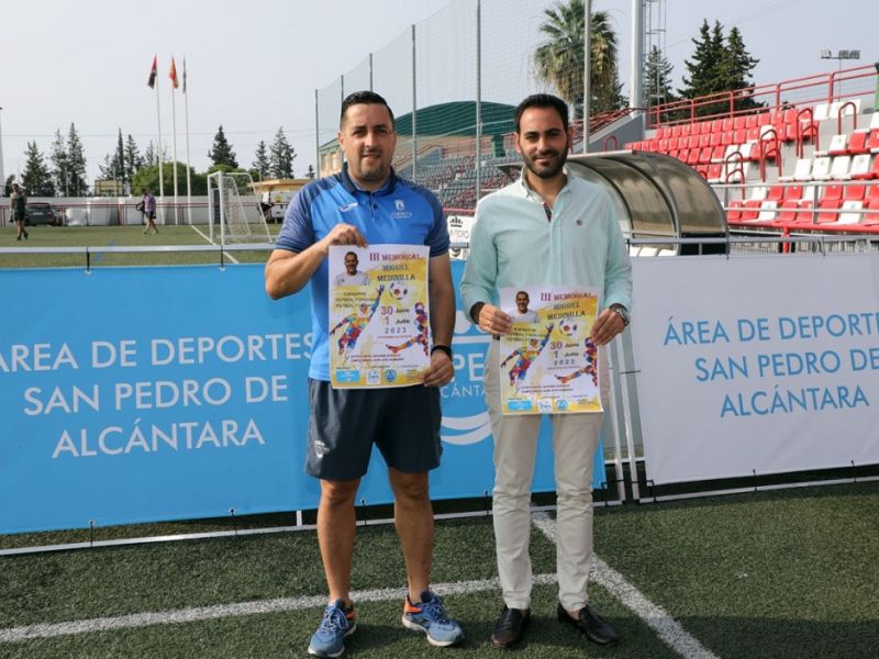 El Estadio Municipal de Fútbol Antonio Naranjo de San Pedro Alcántara albergará mañana viernes 30 de junio y el sábado 1 de julio el III Memorial Miguel Medinilla
