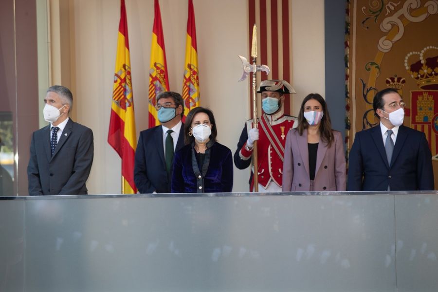 Los reyes presiden el desfile por el Día de la Fiesta Nacional