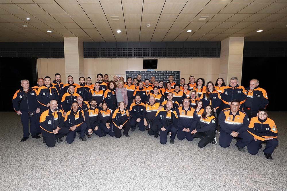 El Ayuntamiento reconoce “el compromiso y la entrega” de la Agrupación de voluntarios de Protección Civil de Marbella