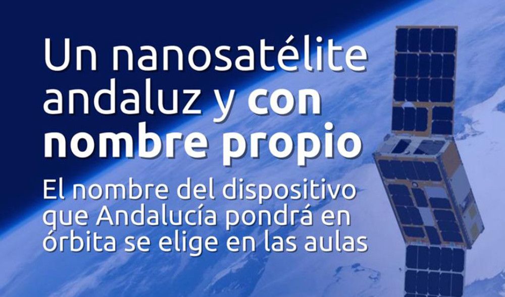 Estudiantes de Secundaria elegirán el nombre del primer nanosatélite andaluz lanzado al espacio