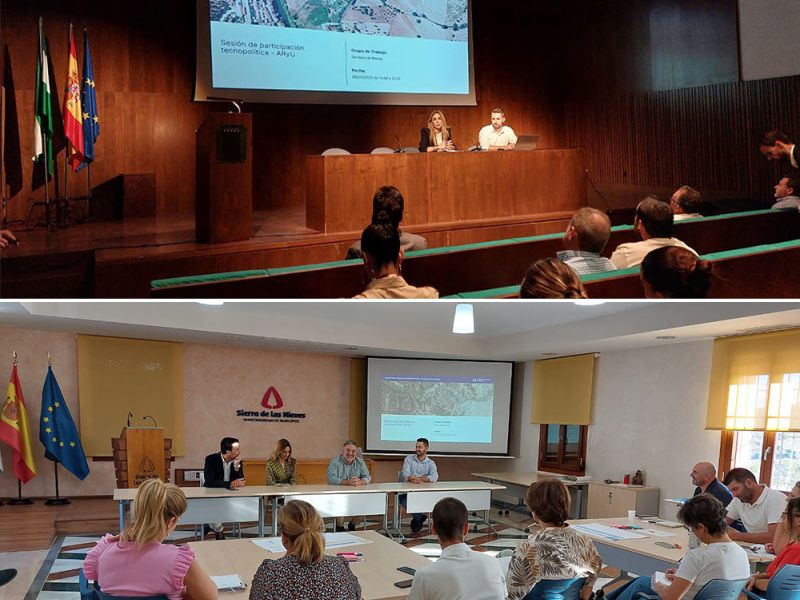 La Diputación de Málaga avanza en el desarrollo de la Agenda Rural y Urbana en la Sierra de las Nieves y la Serranía de Ronda