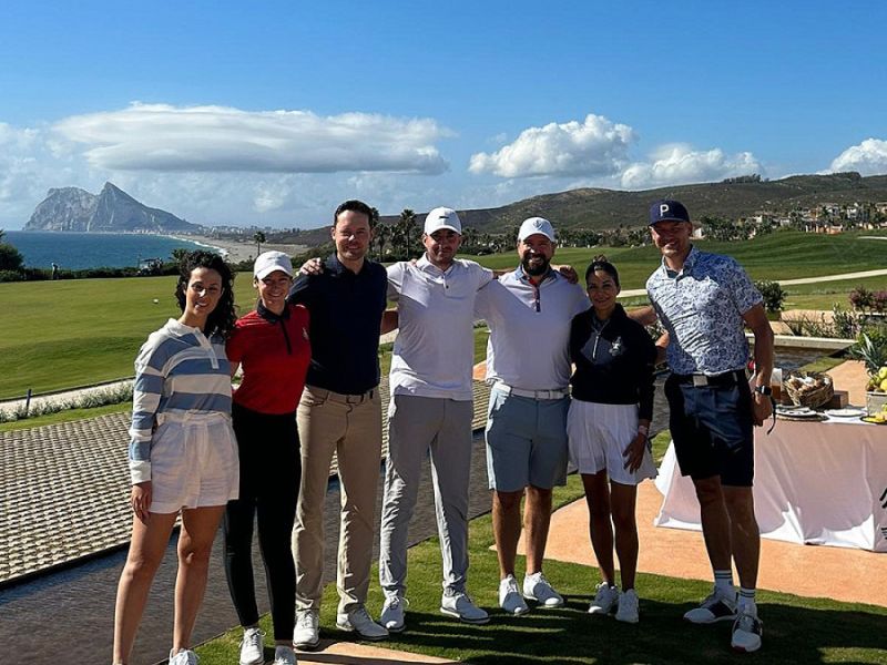 "Influencers" y creadores de contenido de Europa y Estados Unidos conocen de primera mano la oferta de la Costa del Sol para el segmento del golf