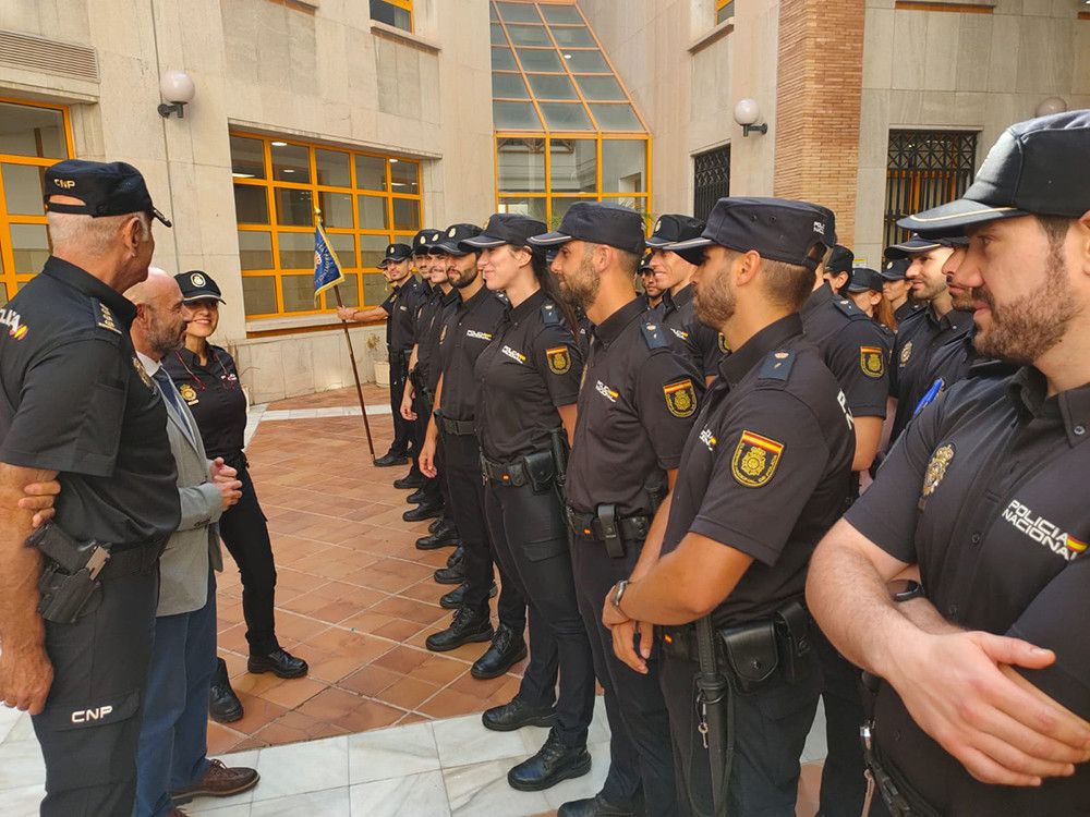 La Policía Nacional incrementa su plantilla en la provincia de Málaga con 380 efectivos más dentro de la Operación Verano 2022