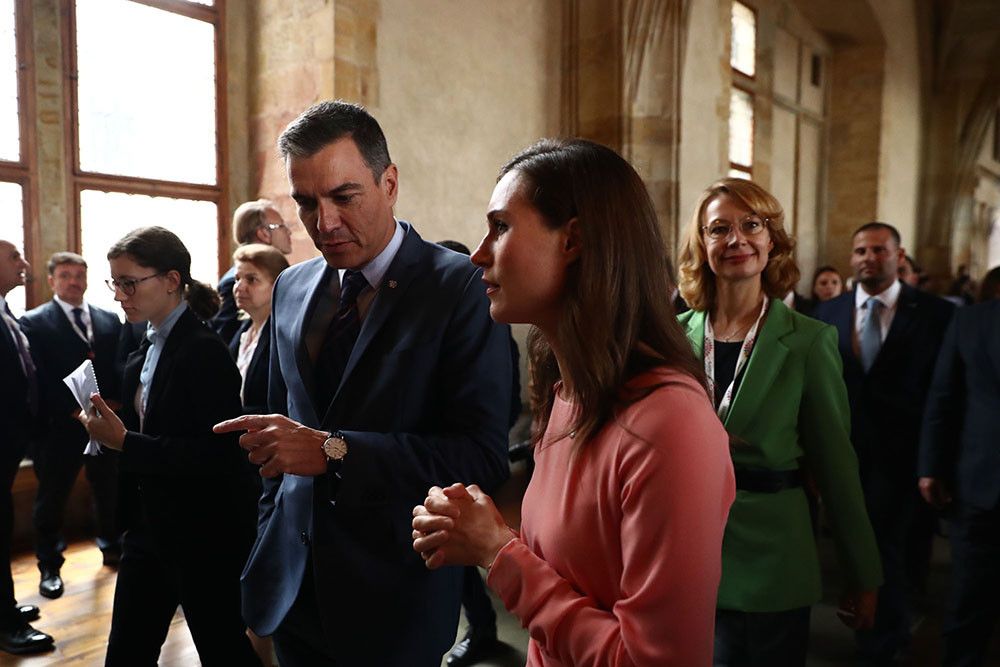 Pedro Sánchez asiste en Praga a la primera cumbre de la Comunidad Política Europea (CPE)